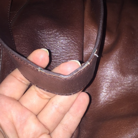 Liz Claiborne leather tote - Picture 3 of 3